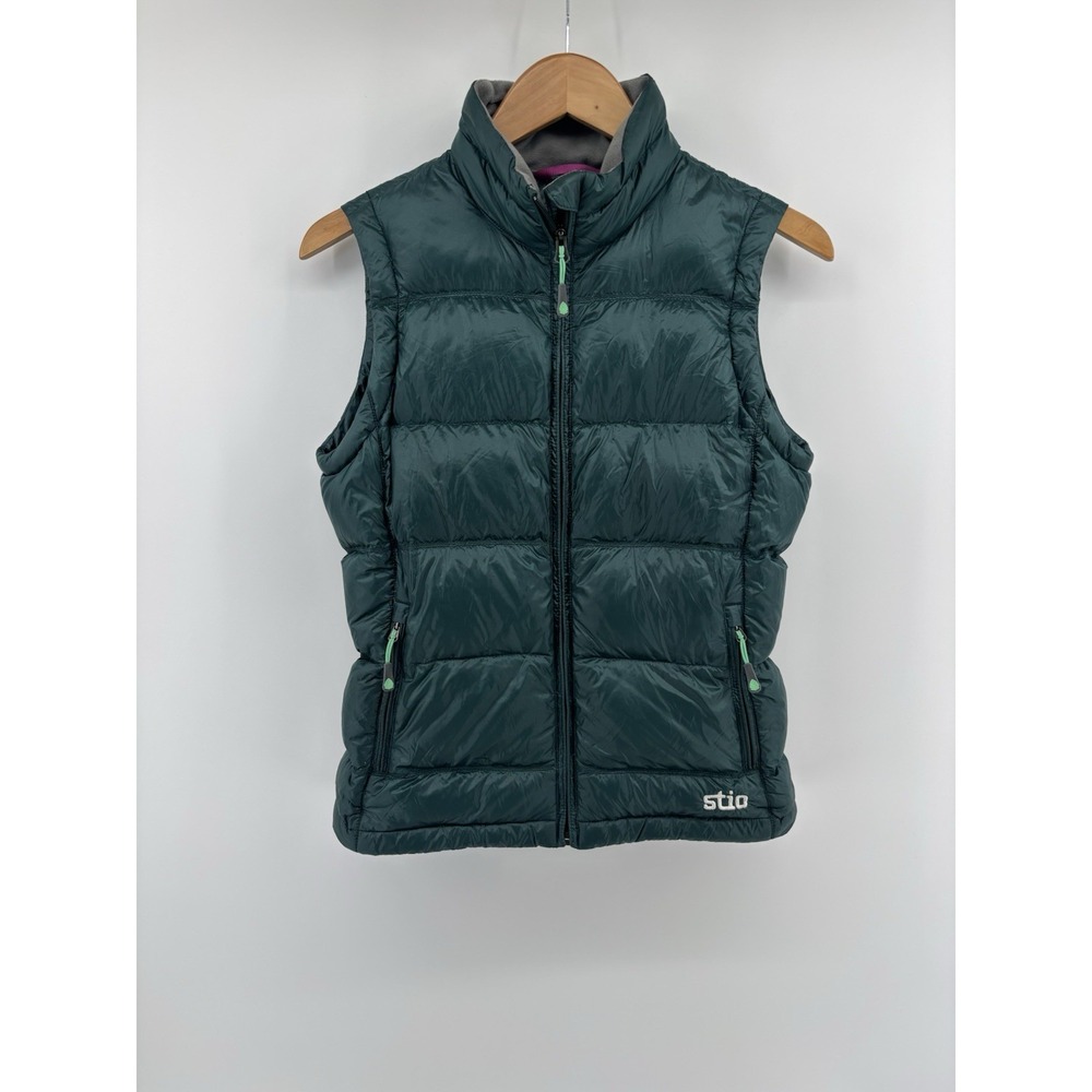 Stio Pinion Down Vest Women's Sz S Puffer Goose Down Jacket Gorpcore $199